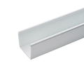 Panduit Base Wiring Duct, Type FS, Solid Wall, White, 4" x 2" x 1' (6-Pack), No Mounting Holes FS4X2WH6NM
